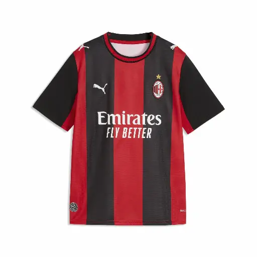 PUMA AC Milan 26/27 thuisshirt, Zwart/Rood