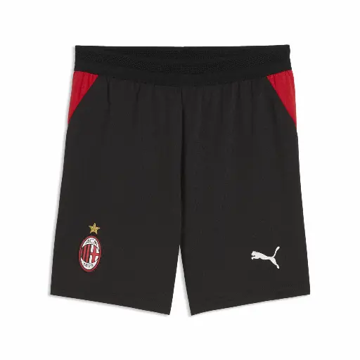 PUMA AC Milan 26/27 wedstrijdshort, Zwart/Rood