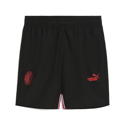 PUMA AC Milan ftblARCHIVE short voor Heren, Zwart/Rood