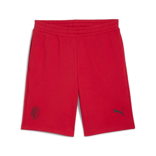 PUMA AC Milan FtblEssentials short voor Heren, Zwart/Rood