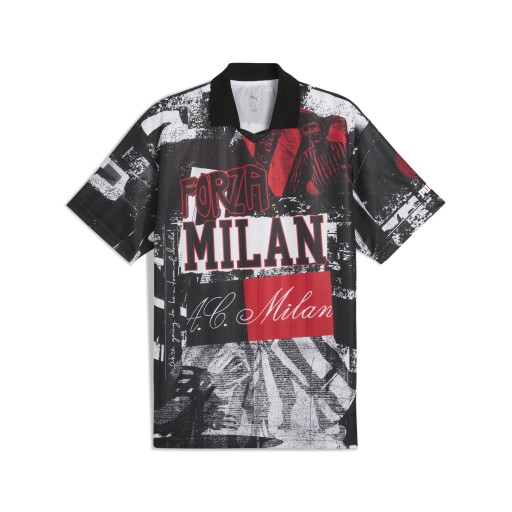 PUMA AC Milan ftblNRGY+ retroshirt voor Heren, Rood