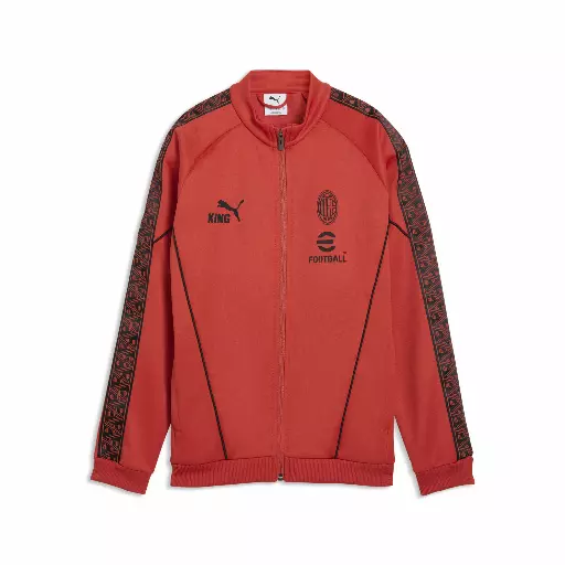 PUMA AC Milan KING Anthem jack, Zwart/Rood
