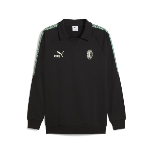 PUMA AC Milan KING Drill top voor Heren, Zwart