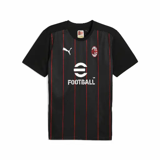 PUMA AC Milan Pre-match shirt voor Heren, Zwart/Rood