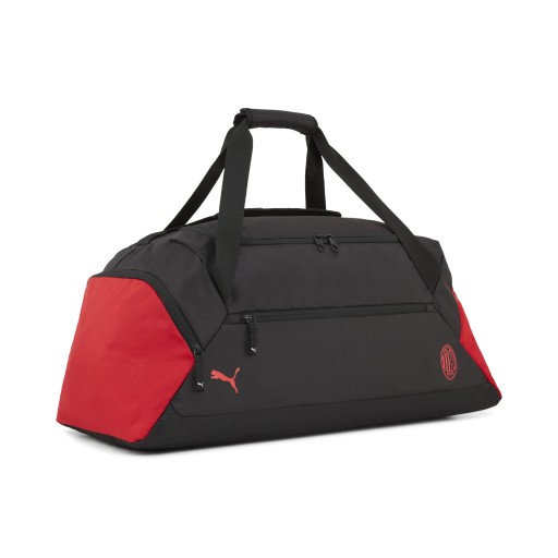 PUMA AC Milan teamtas (55 l), Zwart/Rood