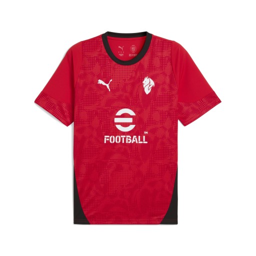 PUMA AC Milan trainingsshirt voor Heren, Zwart/Rood