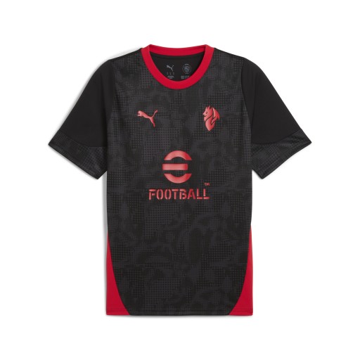 PUMA AC Milan trainingsshirt voor Heren, Zwart/Rood