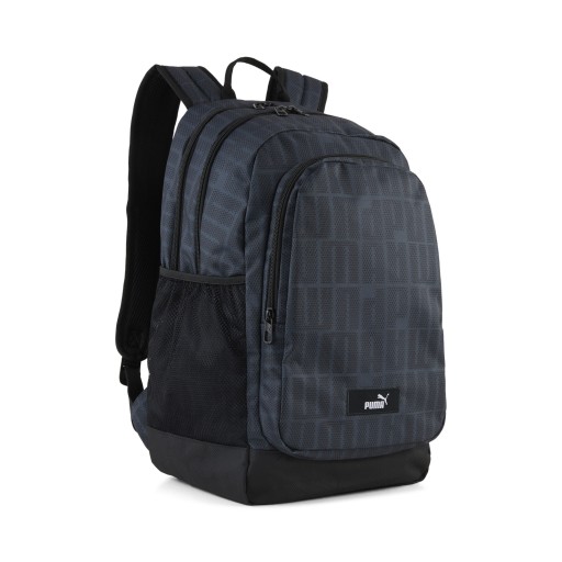PUMA Academy 29L all-over print rugzak, Zwart