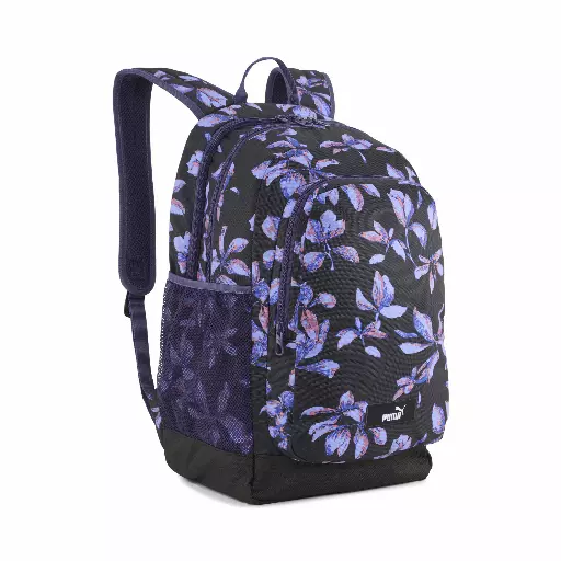 PUMA Academy 29L all-over print rugzak, Zwart