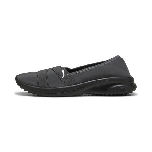 PUMA Adelina 2 sneakers voor Dames, Zwart/Grijs/Zilver