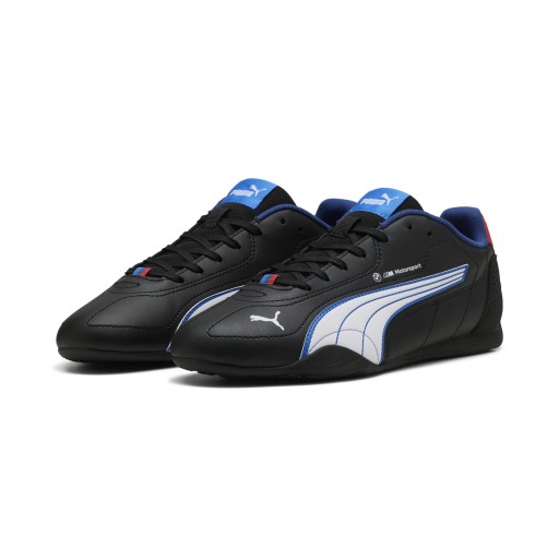 PUMA BMW M Motorsport Catch uniseks sneakers, Zwart/Wit