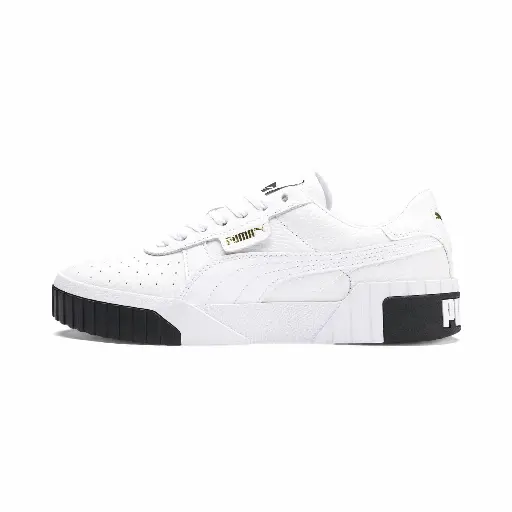 PUMA Cali-sneakers voor Dames, Zwart/Wit