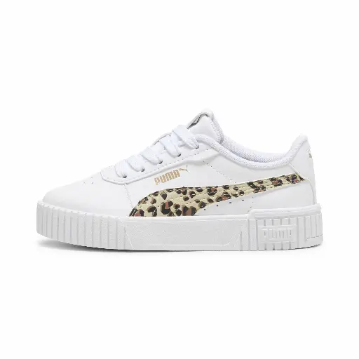 PUMA Carina 2.0 Animal Update sneakers voor Dames, Wit/Goud