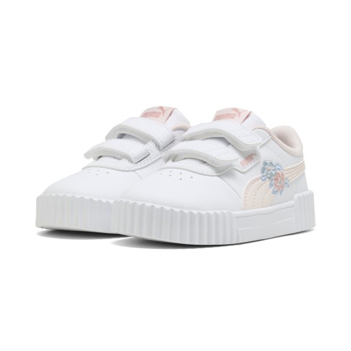 PUMA Carina 3.0 Floral sneakers voor Dames, Wit