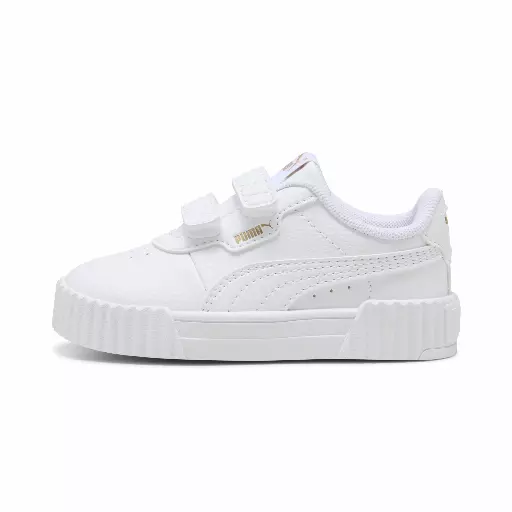 PUMA Carina 3.0 Holo sneakers voor Dames, Wit/Goud