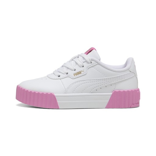 PUMA Carina 3.0 sneakers voor Dames, Roze/Wit/Goud