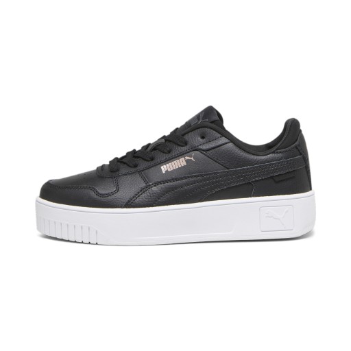 PUMA Carina Street sneakers voor Dames, Roze/Zwart/Goud