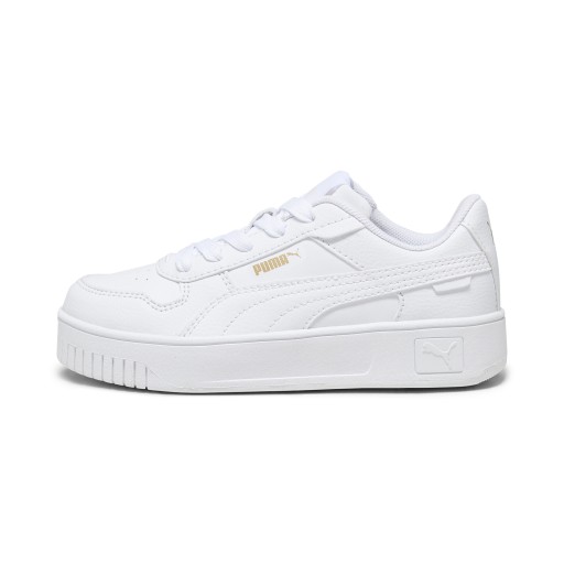 PUMA Carina Street sneakers voor Dames, Wit/Goud
