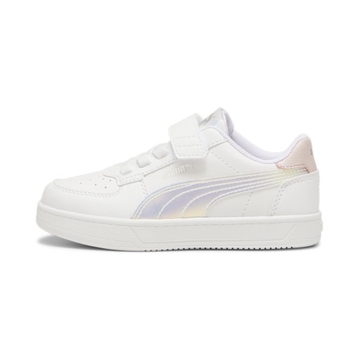 PUMA Caven 2.0 Holo sneakers voor Dames, Wit/Zilver