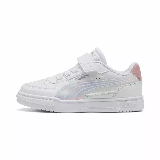 PUMA Caven III Holo 2.0 sneakers voor Dames, Wit/Zilver