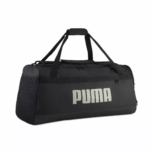 PUMA Challenger 85L Grote Tas, Zwart/Grijs