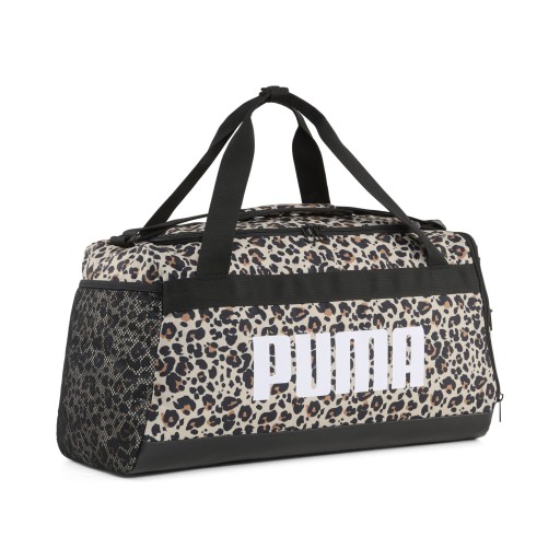 PUMA Challenger kleine sporttas met all-over-print, Zwart