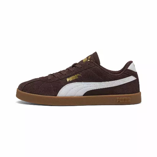PUMA Club II Suede unisex sneakers, Wit/Bruin