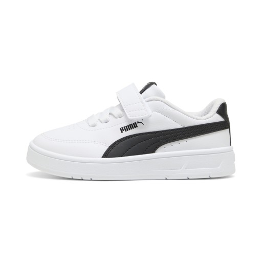 PUMA Court Classic Clean sneakers, Zwart/Wit
