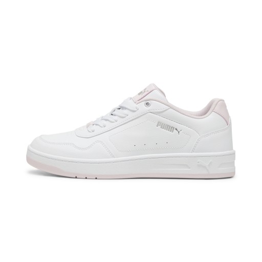 PUMA Court Classy sneakers voor Dames, Roze/Wit/Zilver