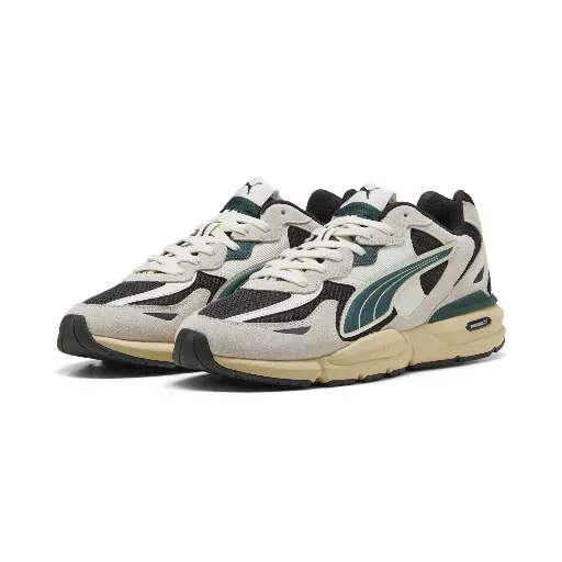 PUMA Fade uniseks sneakers, Groen/Zwart/Wit