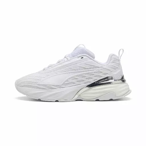 PUMA Fade uniseks sneakers, Wit/Zilver