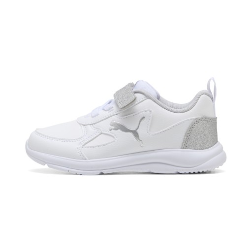 PUMA Fun Racer Metallic sneakers, Wit/Zilver