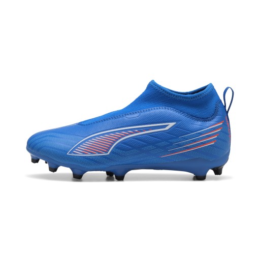 PUMA FUTURE 6 MATCH+ FG/AG voetbalschoenen zonder veters, Blauw/Rood/Wit
