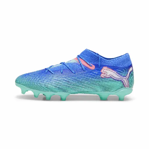 PUMA FUTURE 7 PRO+ FG/AG voetbalschoenen, Blauw/Wit