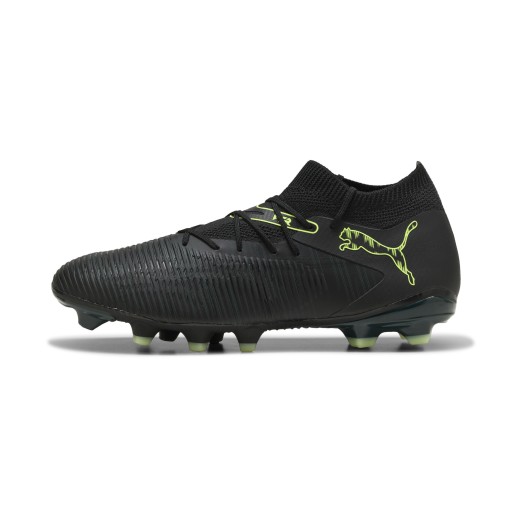 PUMA FUTURE 8 MATCH FG/AG uniseks voetbalschoenen, Groen/Zwart