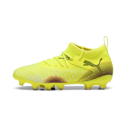 PUMA FUTURE 8 MATCH FG/AG voetbalschoenen, Zwart/Geel