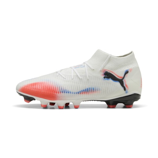 PUMA FUTURE 8 PRO FG/AG voetbalschoenen uniseks, Zwart/Rood/Wit