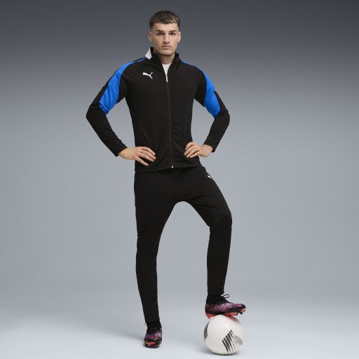 PUMA individualLIGA trainingspak voor Heren, Blauw/Zwart/Wit