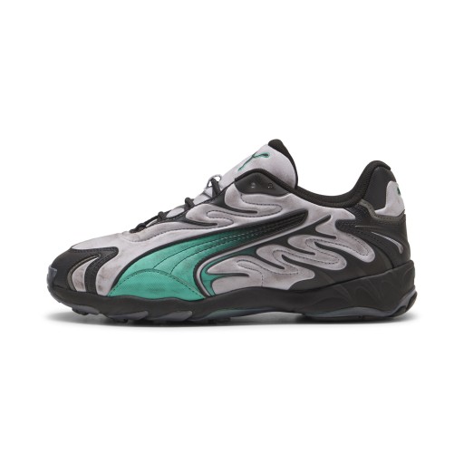 PUMA Inhale Distressed uniseks sneakers, Groen/Zilver