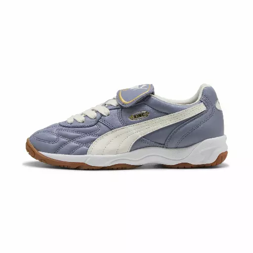 PUMA King Indoor sneakers unisex, Grijs/Wit