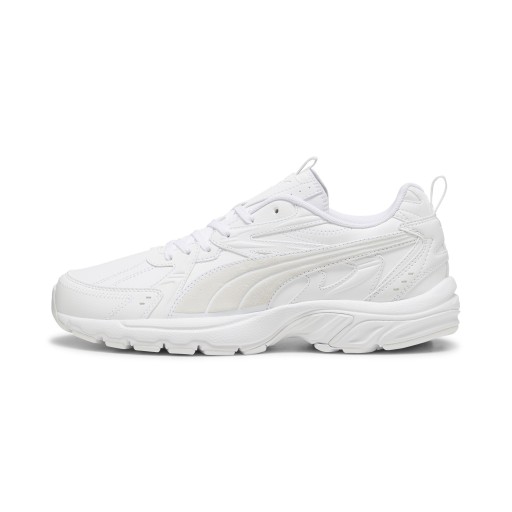 PUMA Milenio Tech Leather unisex sneakers, Grijs/Wit