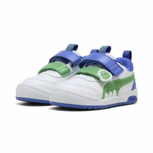 PUMA Multiflex 2 Dino sneakers, Blauw/Groen/Wit