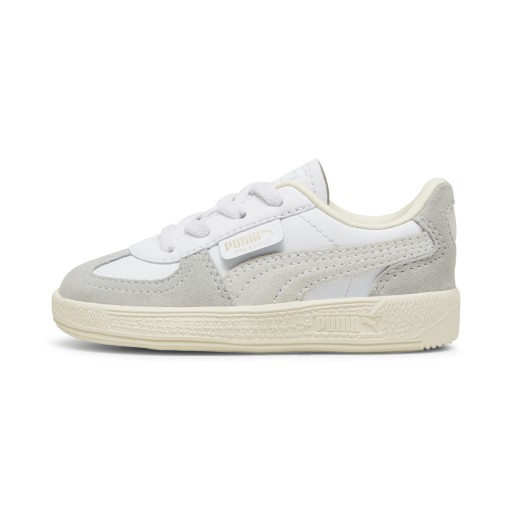 PUMA Palermo leren sneakers, Grijs/Rood/Wit