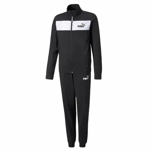 PUMA Polyester trainingspak voor Heren, Zwart