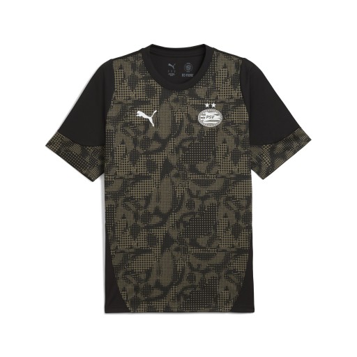 PUMA PSV Eindhoven trainingsshirt voor Heren, Groen/Zwart