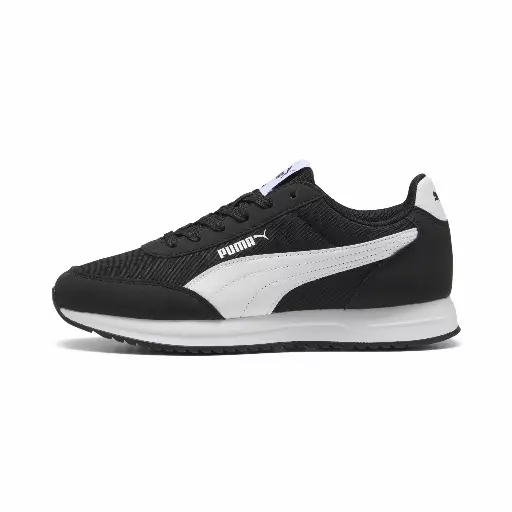 PUMA R78 Lightwind sneakers unisex, Zwart/Wit