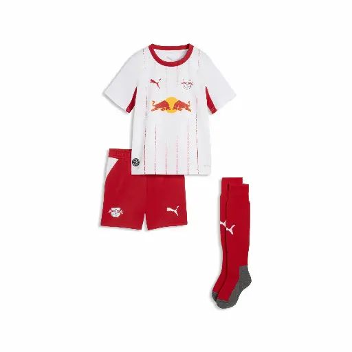 PUMA RB Leipzig 26/27 mini-thuistenue, Rood/Wit