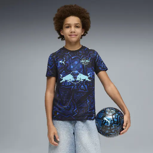 PUMA RB Leipzig Special Edition-shirt, Blauw/Zwart