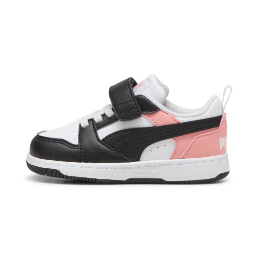 PUMA Rebound v6 Lo sneakers, Roze/Zwart/Wit