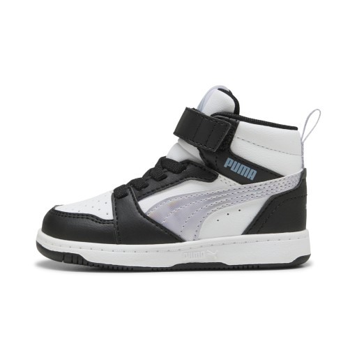 PUMA Rebound V6 Mid Space Belle sneakers voor Dames, Zwart/Wit